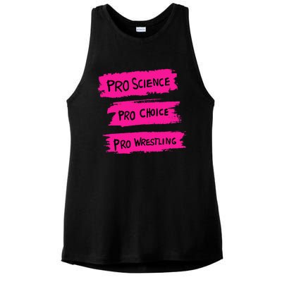 Pro Science Pro Choice Pro Wrestling Ladies PosiCharge Tri-Blend Wicking Tank