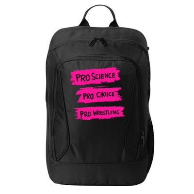 Pro Science Pro Choice Pro Wrestling City Backpack