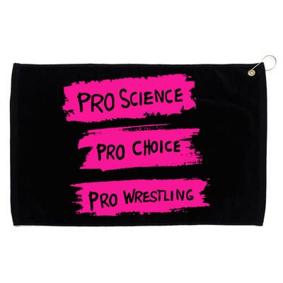 Pro Science Pro Choice Pro Wrestling Grommeted Golf Towel