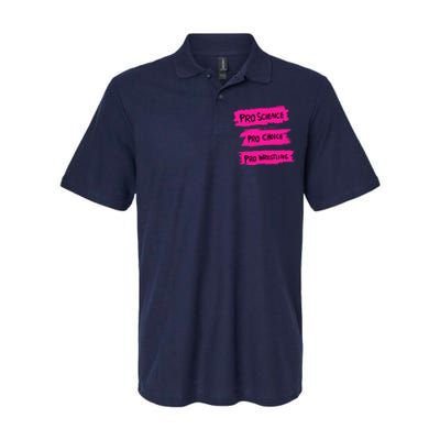 Pro Science Pro Choice Pro Wrestling Softstyle Adult Sport Polo