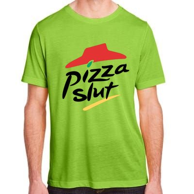 Pizza Slut Parody Funny Pizza Hut Adult ChromaSoft Performance T-Shirt