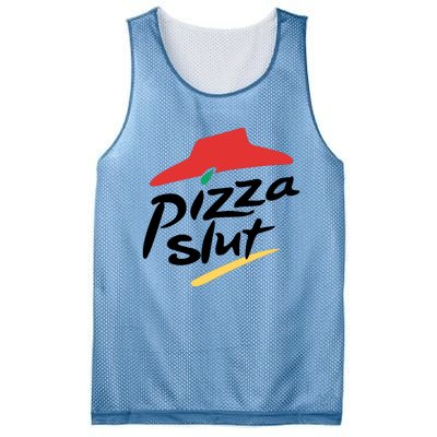 Pizza Slut Parody Funny Pizza Hut Mesh Reversible Basketball Jersey Tank