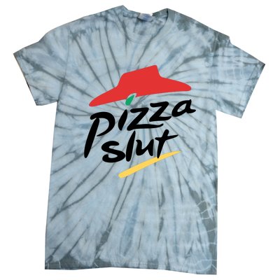 Pizza Slut Parody Funny Pizza Hut Tie-Dye T-Shirt