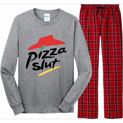 Pizza Slut Parody Funny Pizza Hut Long Sleeve Pajama Set