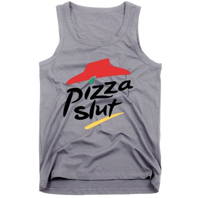 Pizza Slut Parody Funny Pizza Hut Tank Top