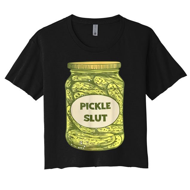 Pickle Slut Crop Top