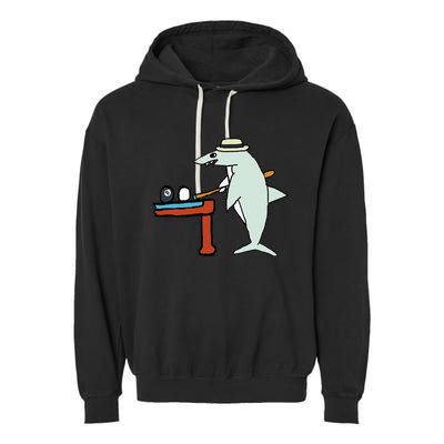 Pool Shark Garment-Dyed Fleece Hoodie