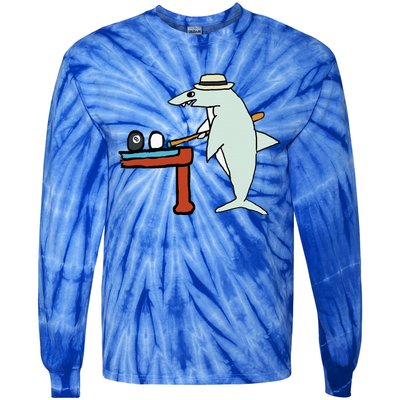 Pool Shark Tie-Dye Long Sleeve Shirt