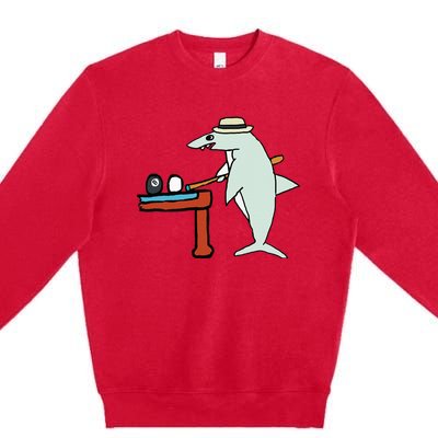 Pool Shark Premium Crewneck Sweatshirt