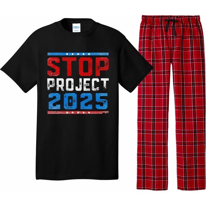 Prodemocracy Stop Project 2025 Presidential Election 2024 Pajama Set