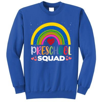 Preschool Squad Pregiftkindergarten Teacher Student Preschooler Great Gift Sweatshirt