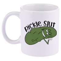 pickle slut  11oz C Handle Ceramic Mug