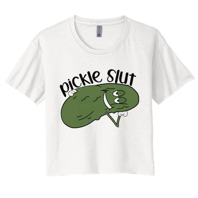 pickle slut  Crop Top