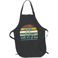 Pi Symbol  Pi Day  Happy Pi Day  Pi Maths Full-Length Apron With Pockets