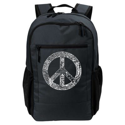 Peace Symbol Daily Commute Backpack