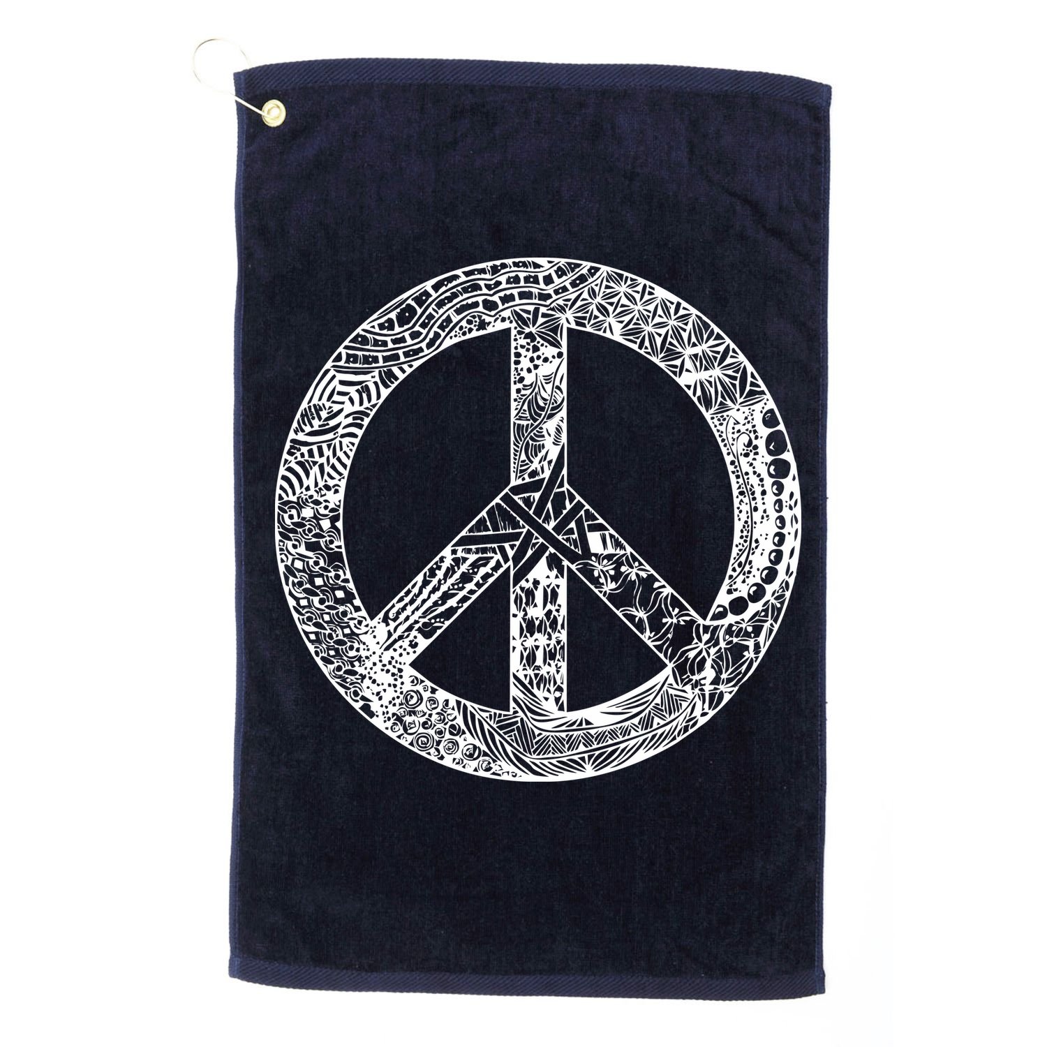Peace Symbol Golf Towel