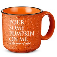 Pour Some Pumpkin On Me In The Name Of Spice Funny Fall 15oz Campfire Ceramic Mug