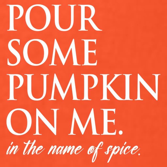 Pour Some Pumpkin On Me In The Name Of Spice Funny Fall Kids T-Shirt