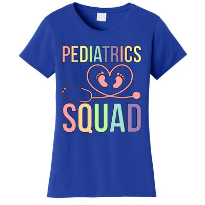 Pediatrics Squad Pediatrician Team Pediatric Doctor Gift Women's T-Shirt