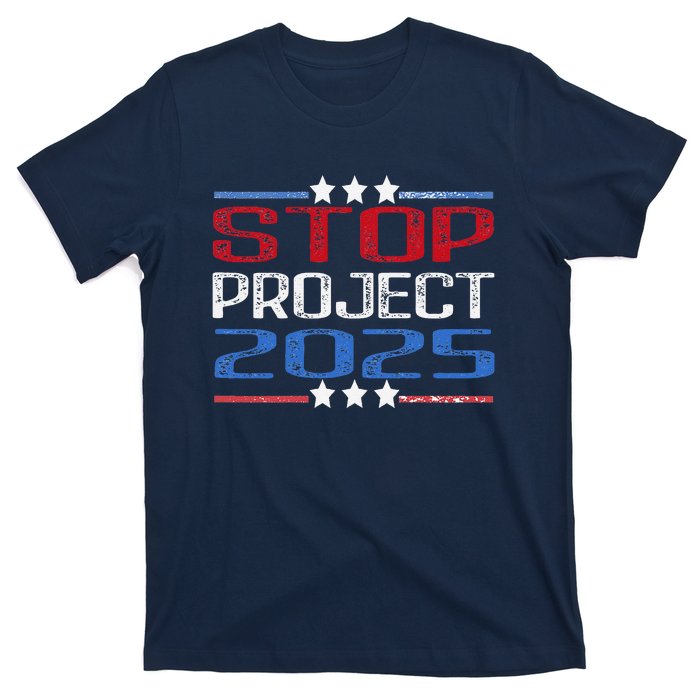 Prodemocracy Stop Project 2025 Presidential Election 2024 T-Shirt