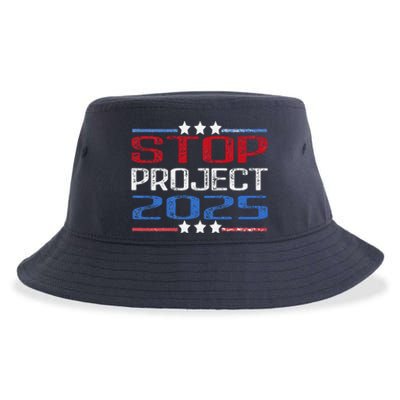 Prodemocracy Stop Project 2025 Presidential Election 2024 Sustainable Bucket Hat