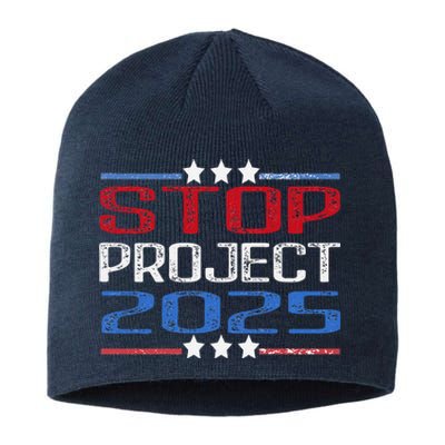 Prodemocracy Stop Project 2025 Presidential Election 2024 Sustainable Beanie