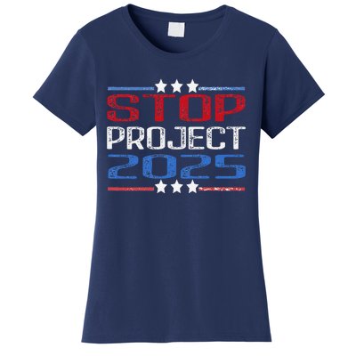 Prodemocracy Stop Project 2025 Presidential Election 2024 Women's T-Shirt