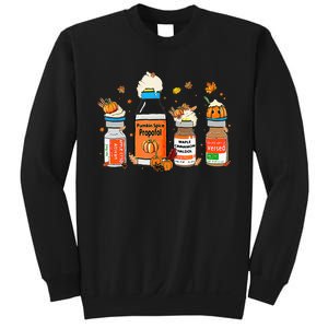 Pumpkin Spice Propofol Ativan Versed Haldol Halloween Nurse Sweatshirt