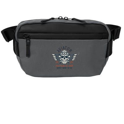 Pilot Skull Crossbody Pack