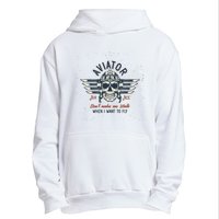 Pilot Skull Urban Pullover Hoodie