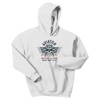 Pilot Skull Kids Hoodie