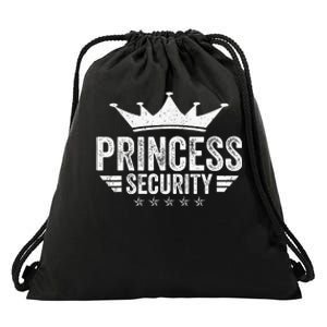 Princess Security Parents Dads Moms Funny Halloween Costume Drawstring Bag