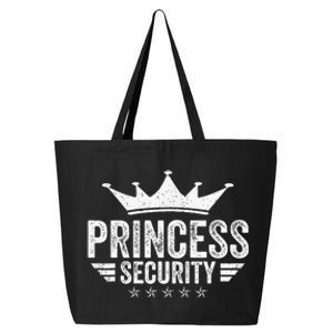 Princess Security Parents Dads Moms Funny Halloween Costume 25L Jumbo Tote