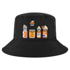 Pumpkin Spice Propofol Ativan Versed Haldol Nurse Halloween Cool Comfort Performance Bucket Hat