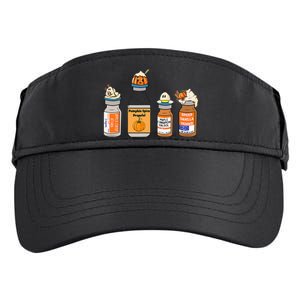 Pumpkin Spice Propofol Ativan Versed Haldol Nurse Halloween Adult Drive Performance Visor