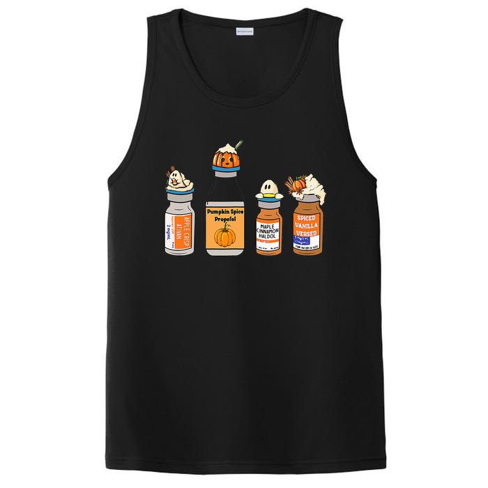 Pumpkin Spice Propofol Ativan Versed Haldol Nurse Halloween PosiCharge Competitor Tank