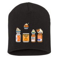 Pumpkin Spice Propofol Ativan Versed Haldol Nurse Halloween Short Acrylic Beanie