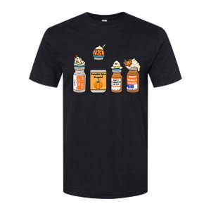 Pumpkin Spice Propofol Ativan Versed Haldol Nurse Halloween Softstyle CVC T-Shirt