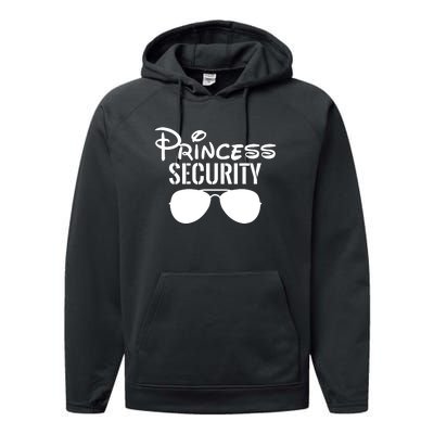 Princess Security Perfect Gifts For Dad Or Boyfriend Performance Fleece Hoodie