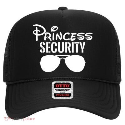 Princess Security Perfect Gifts For Dad Or Boyfriend High Crown Mesh Back Trucker Hat