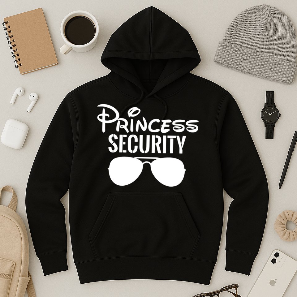 Princess Security Perfect Gifts For Dad Or Boyfriend Hoodie