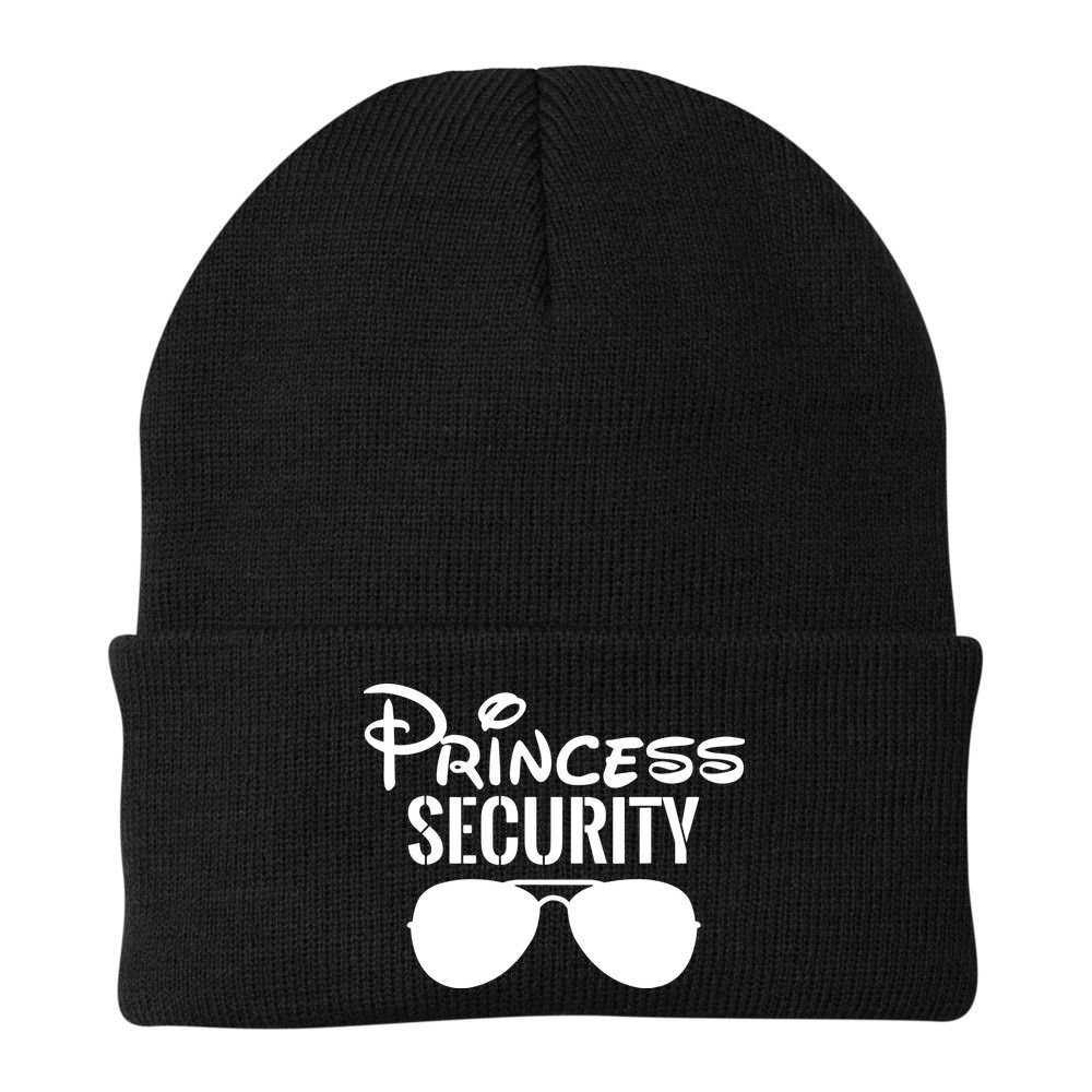 Princess Security Perfect Gifts For Dad Or Boyfriend Beanie
