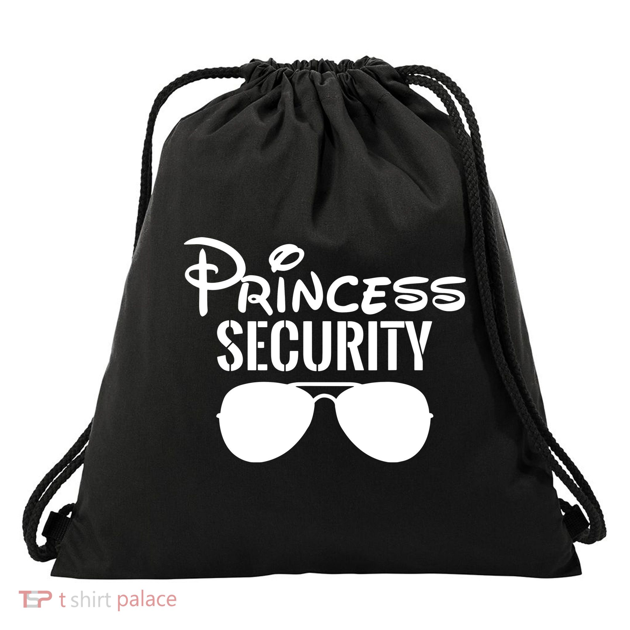 Princess Security Perfect Gifts For Dad Or Boyfriend Drawstring Bag