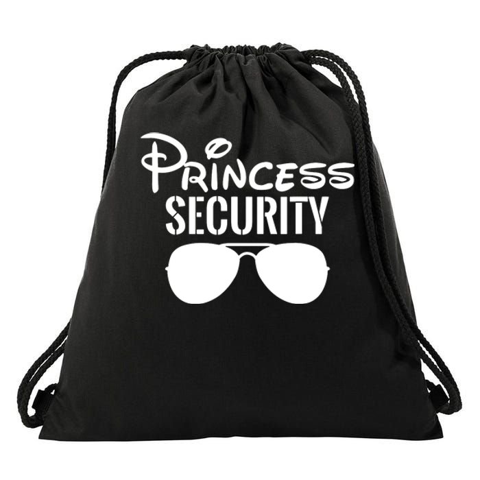 Princess Security Perfect Gifts For Dad Or Boyfriend Drawstring Bag