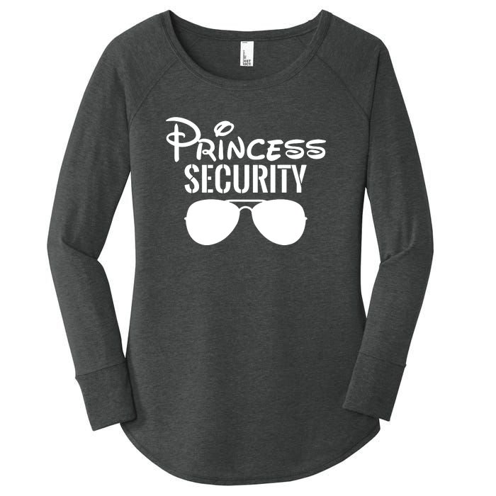 Princess Security Perfect Gifts For Dad Or Boyfriend Women's Perfect Tri Tunic Long Sleeve Shirt