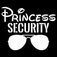 Princess Security Perfect Gifts For Dad Or Boyfriend Womens Tank Top