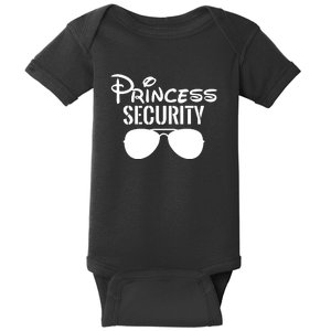 Princess Security Perfect Gifts For Dad Or Boyfriend Baby Bodysuit