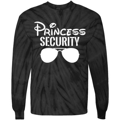 Princess Security Perfect Gifts For Dad Or Boyfriend Tie-Dye Long Sleeve Shirt