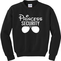 Princess Security Perfect Gifts For Dad Or Boyfriend Kids Sweatshirt