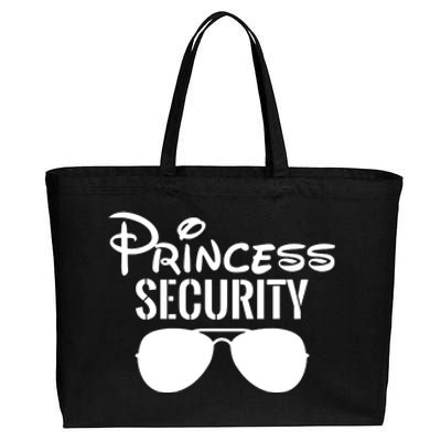 Princess Security Perfect Gifts For Dad Or Boyfriend Cotton Canvas Jumbo Tote